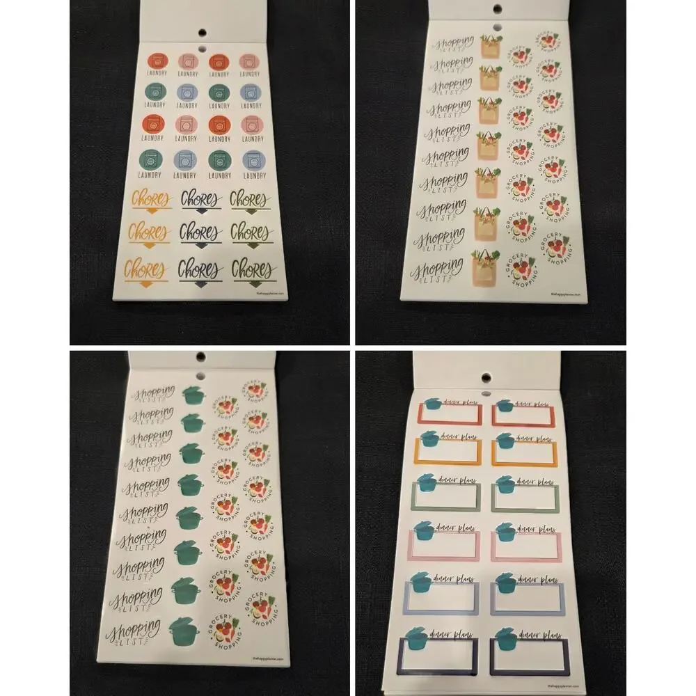 The Happy Planner  Planner Essentials BIG Sticker Book Missing 3 Stickers